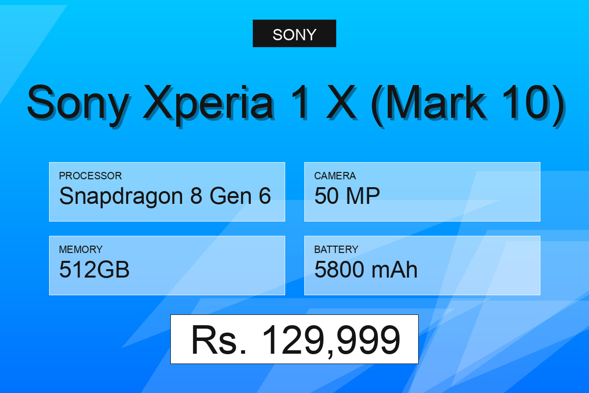 Sony Xperia 1 X (Mark 10)