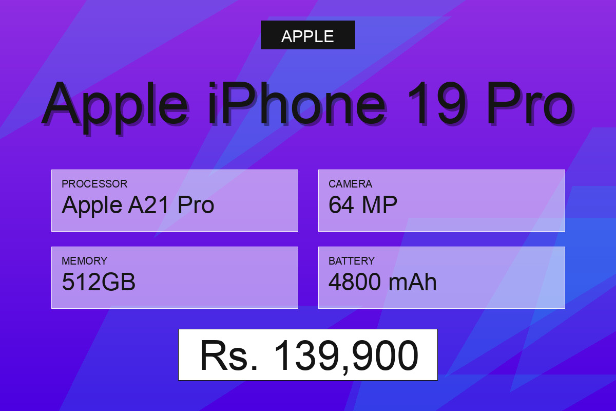 Apple iPhone 19 Pro