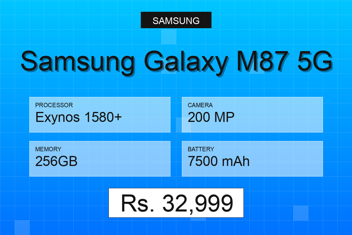 Samsung Galaxy M87 5G