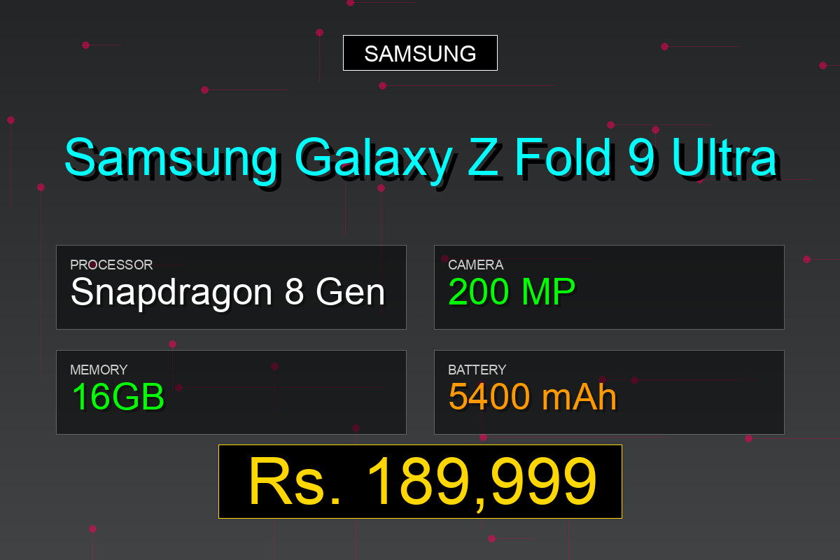 Samsung Galaxy Z Fold 9 Ultra
