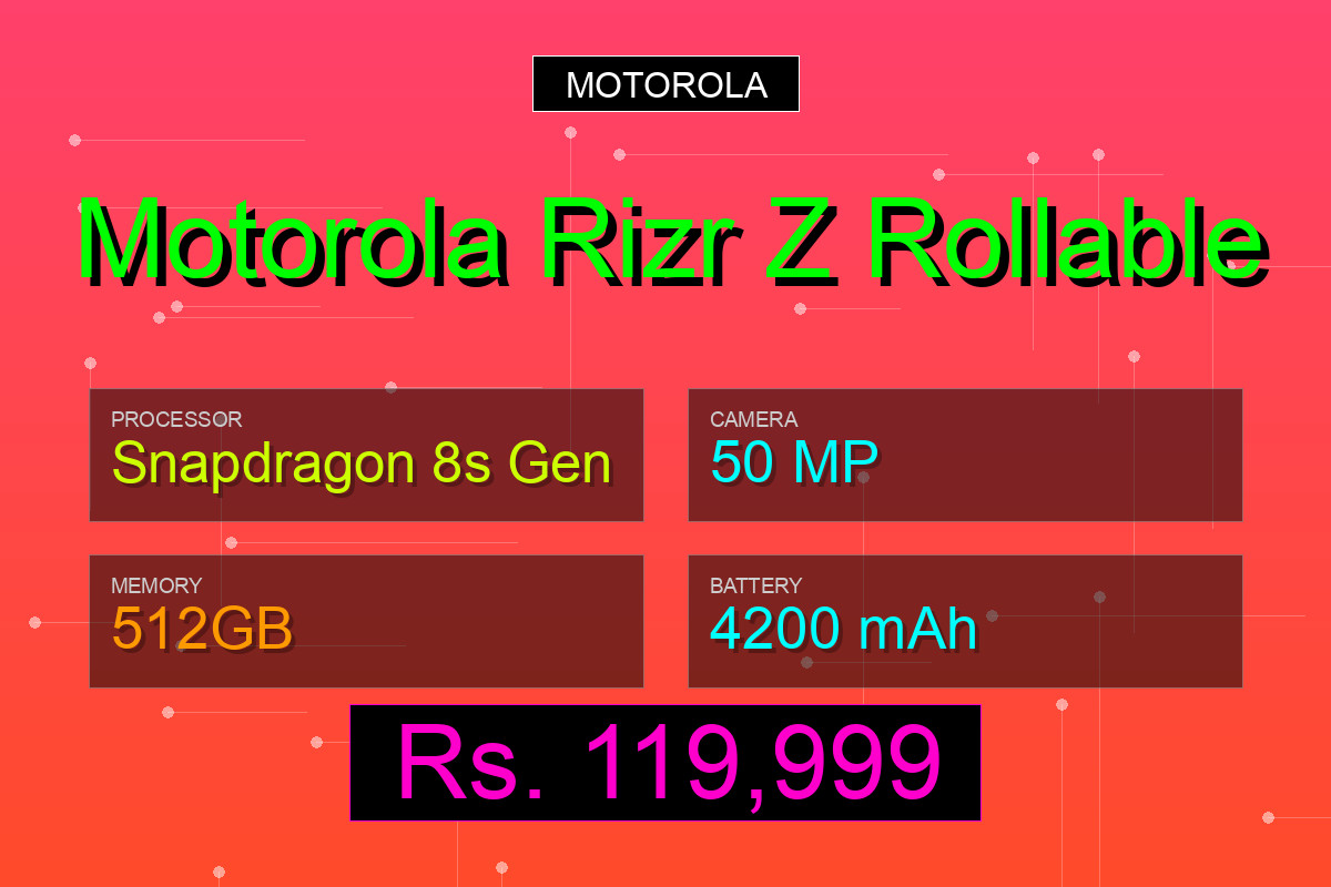 Motorola Rizr Z Rollable