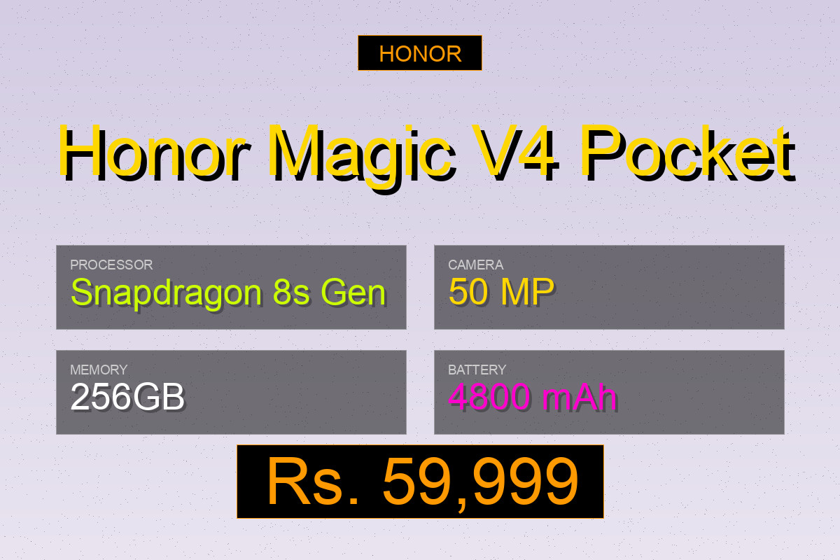 Honor Magic V4 Pocket