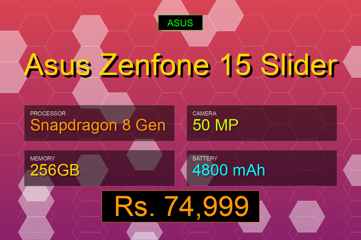 Asus Zenfone 15 Slider