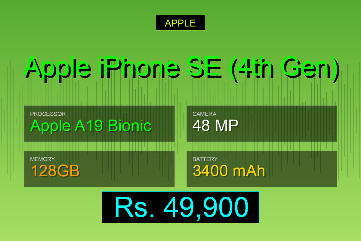 Apple iPhone SE (4th Gen)