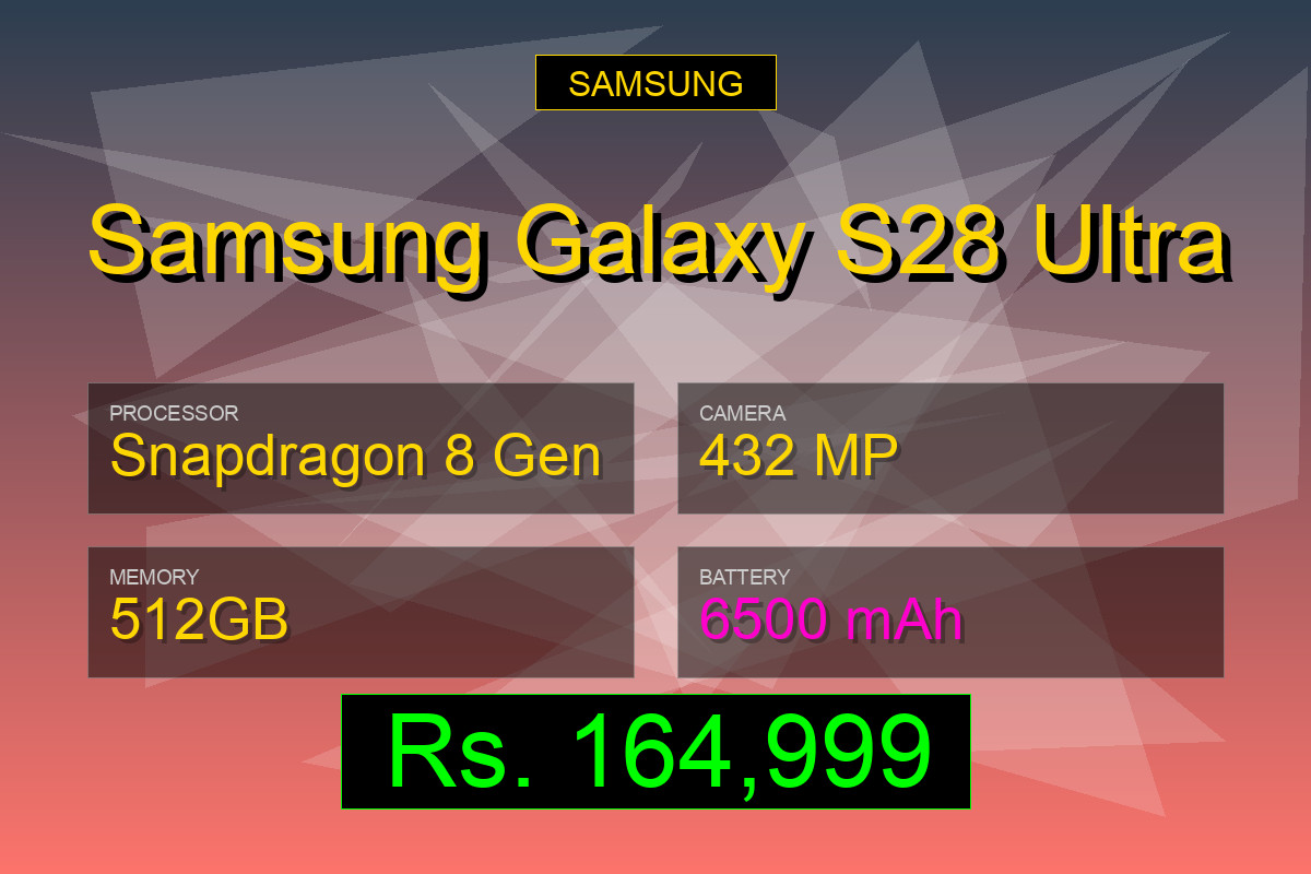 Samsung Galaxy S28 Ultra